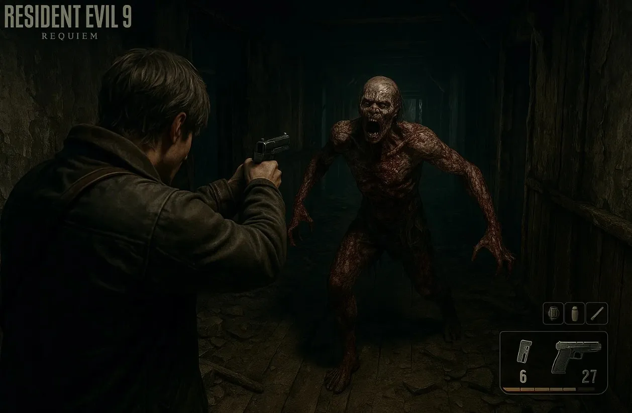 Игровая механика Resident Evil 9 Requiem